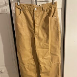 Vegan Leather Pants- Free People